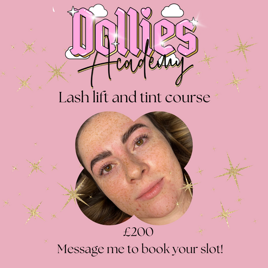 Dollies Academy Lash lift and tint course!