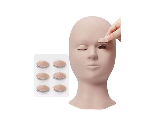 lash training head (with replacement eyes)